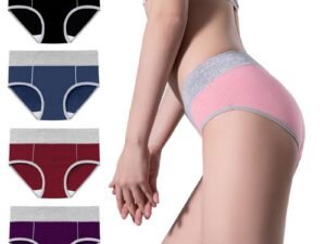 Oversize 5XL Fattening Hip Lifting High Waist Briefs Cotton Women's Underwear